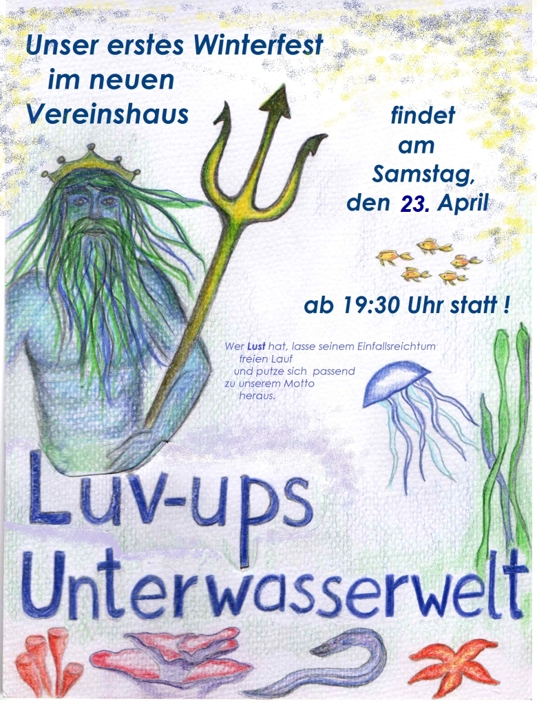 Plakat Unterwasserwelt mit Infos 1
